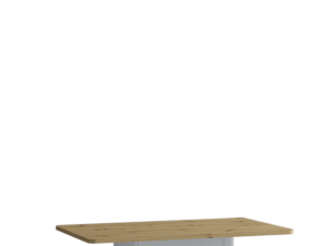 Stolik Okolicznościowy Kairo ART20 – Prostokątny, Nowoczesny Design 120x70 cm, Artisan + Biały Mat