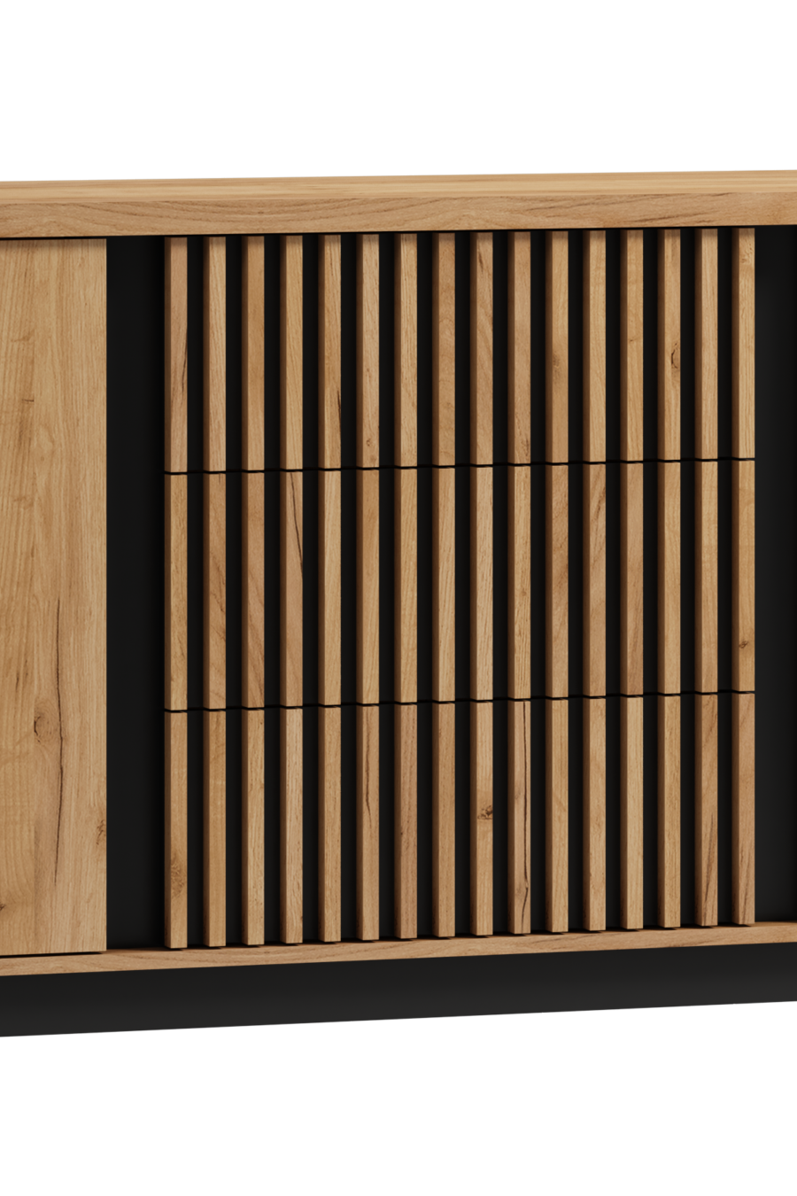 Nowoczesna Komoda Lamello Art.5a – Dąb Craft z Cichym Domykiem i Stylowym Designem