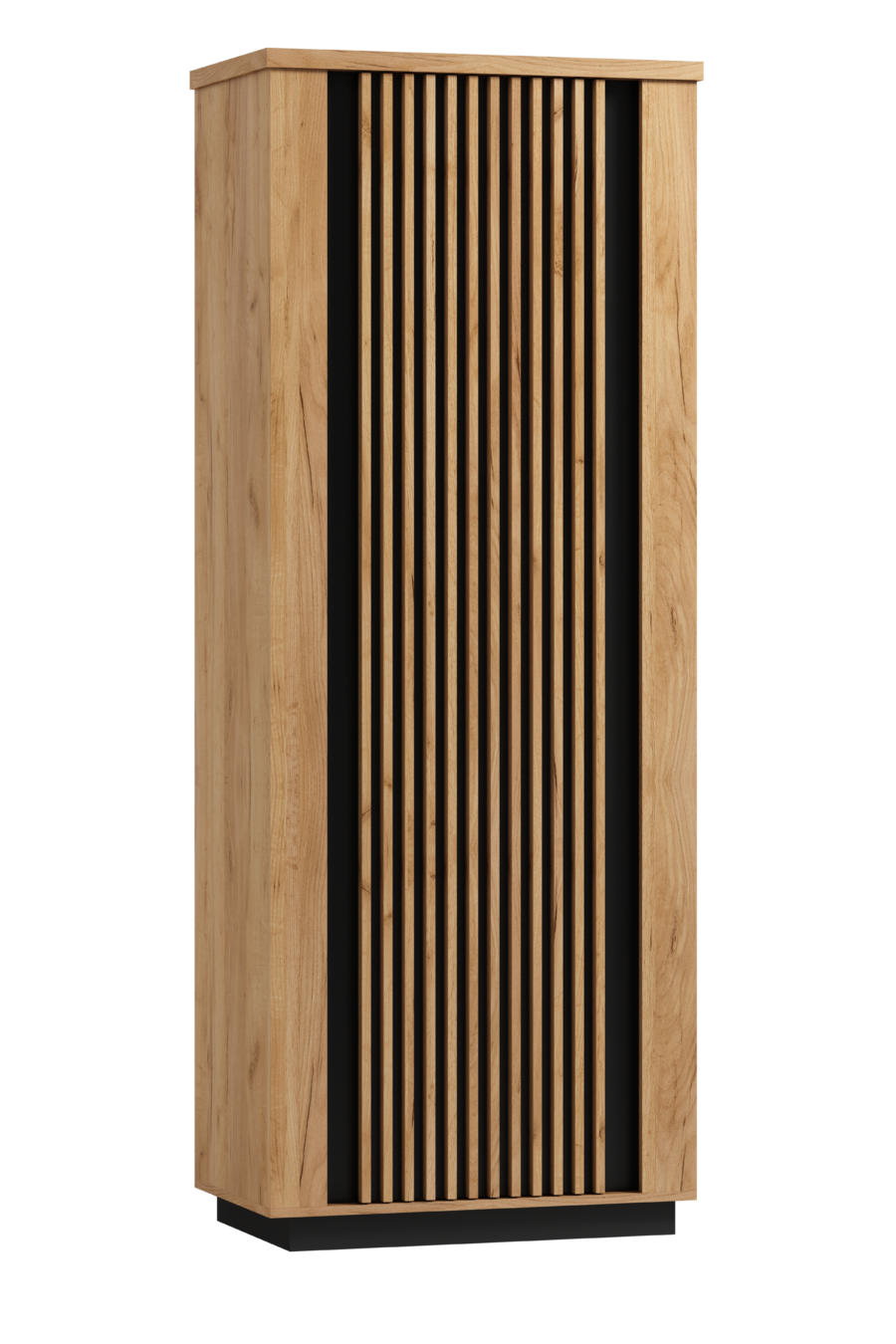 Mała Szafa Ubraniowa Lamello Art.10 Lewa – Dąb Craft z Systemem Cichego Domyku