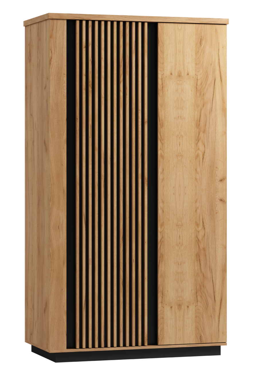 Szafa Dwudrzwiowa Lamello Art.13 – Dąb Craft, 5 Półek + Drążek, Styl Nowoczesny