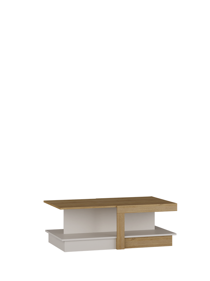 Stolik Okolicznościowy Verso ART11 – Nowoczesny, z Dolną Półką, 110x63,2 cm