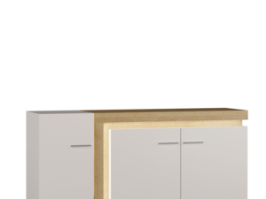 Komoda Verso ART3 – Nowoczesna z Podświetleniem LED, Cichy Domyk, 160 cm – Meble Gołąb