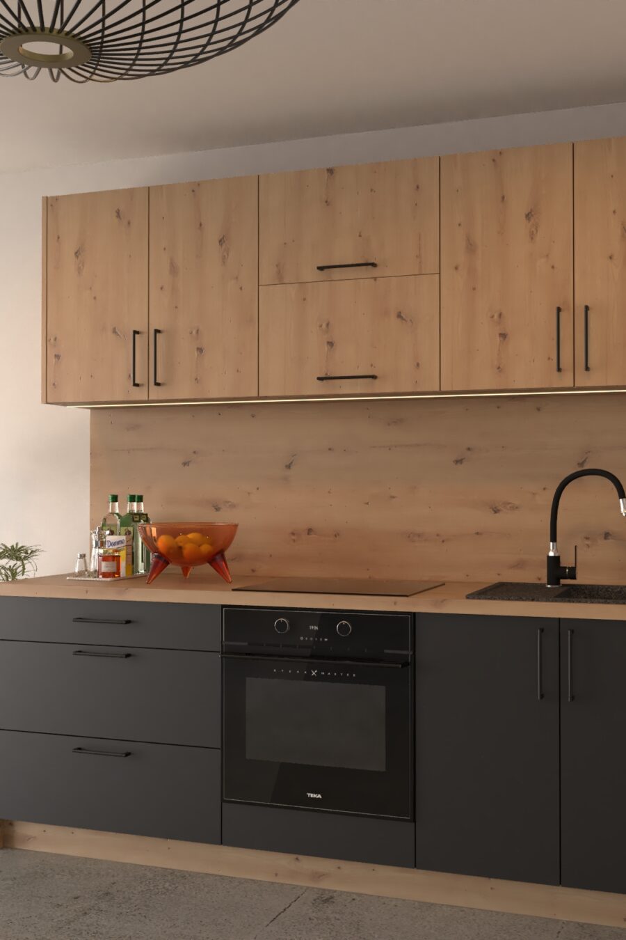 Zestaw Kuchenny Artisan/Czarny